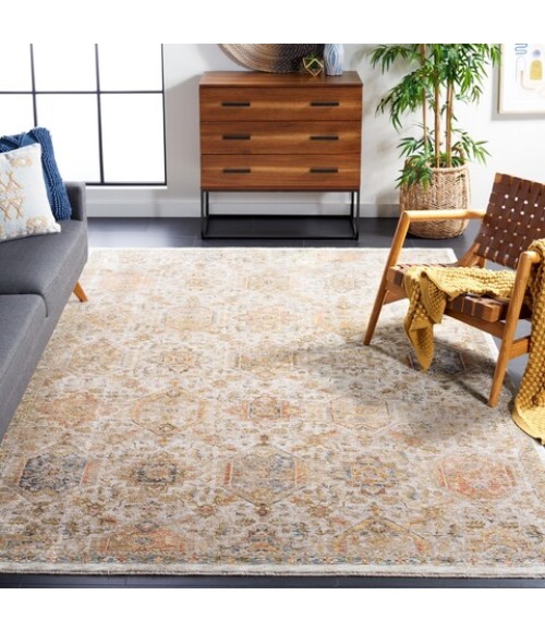 Safavieh Silverado Ivory / Rust SVD108 8 ft. X 10 ft. Rectangle Rug