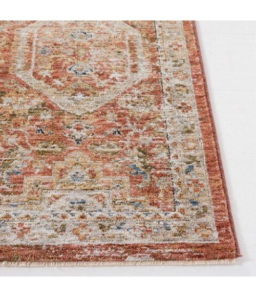 Safavieh Silverado Rust / Blue SVD108 8 ft. X 10 ft. Rectangle Rug