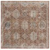 Safavieh Silverado Rust / Blue SVD108 6 ft. 4 in. X 6 ft. 4 in. Square Rug