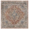Safavieh Silverado Rust / Blue SVD110 6 ft. 4 in. X 6 ft. 4 in. Square Rug