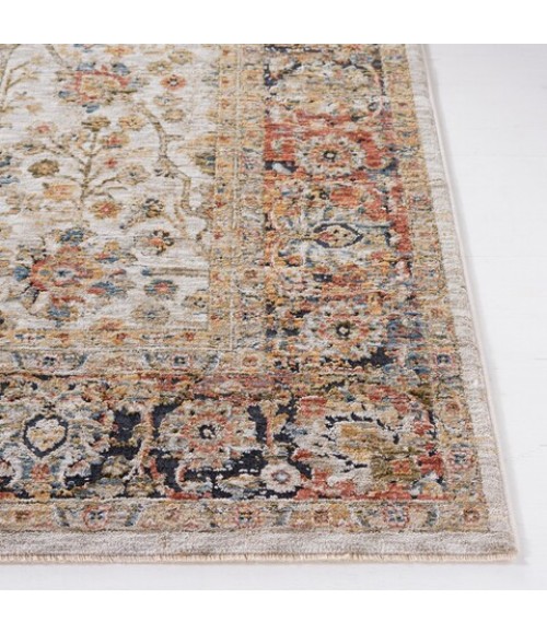 Safavieh Silverado Ivory / Rust SVD112 4 ft. X 6 ft. Rectangle Rug