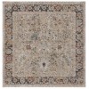 Safavieh Silverado Beige / Rust SVD112 6 ft. 4 in. X 6 ft. 4 in. Square Rug