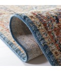 Safavieh Silverado Blue / Rust SVD112 6 ft. 4 in. X 6 ft. 4 in. Square Rug