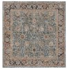 Safavieh Silverado Blue / Rust SVD112 6 ft. 4 in. X 6 ft. 4 in. Square Rug