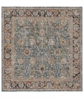 Safavieh Silverado Blue / Rust SVD112 6 ft. 4 in. X 6 ft. 4 in. Square Rug
