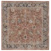 Safavieh Silverado Rust / Blue SVD112 6 ft. 4 in. X 6 ft. 4 in. Square Rug