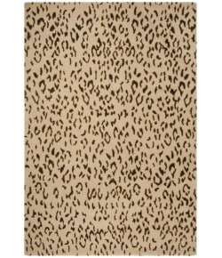 Safavieh Nepalese Cream / Deep Taupe SZK271 6 ft. X 9 ft. Rectangle Rug