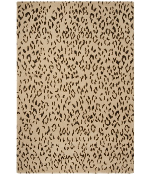 Safavieh Nepalese Cream / Deep Taupe SZK271 6 ft. X 9 ft. Rectangle Rug