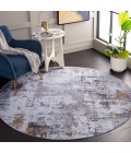 Safavieh Tacoma Grey / Gold Rug TAC863 6 ft. X 6 ft. Round - Rugs Town Safavieh Tacoma Grey / Gold TAC863 6 ft. X 6 ft. Round Rug