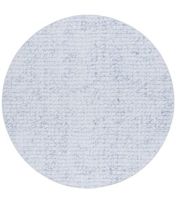 Safavieh Tacoma Grey / Blue TAC901 6 ft. X 6 ft. Round Rug