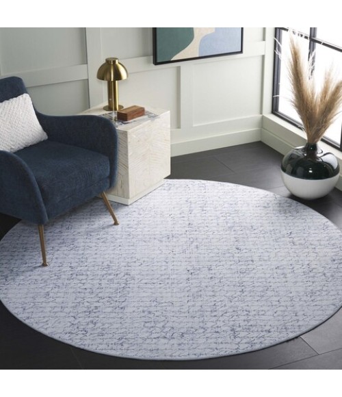 Safavieh Tacoma Grey / Blue Rug TAC901 6 ft. X 6 ft. Round - Rugs Town Safavieh Tacoma Grey / Blue TAC901 6 ft. X 6 ft. Round Rug