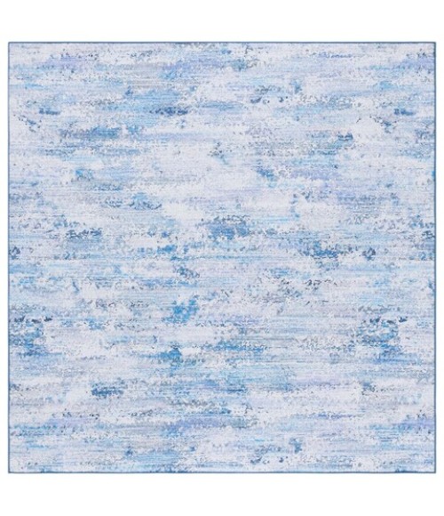 Safavieh Tacoma Grey / Blue Rug TAC904 6 ft. X 6 ft. Square - Rugs Town Safavieh Tacoma Grey / Blue TAC904 6 ft. X 6 ft. Square Rug