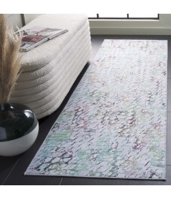 Safavieh Tacoma Grey / Green TAC913 2 ft. 6 in. X 8 ft. Runner Rug