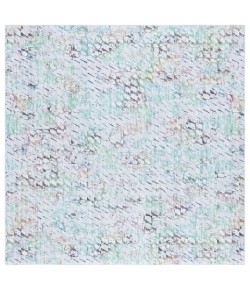 Safavieh Tacoma Grey / Green TAC913 6 ft. X 6 ft. Square Rug