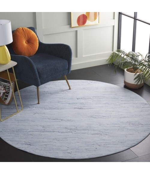 Safavieh Tacoma Grey / Turquoise Rug TAC914 6 ft. X 6 ft. Round - Rugs Town Safavieh Tacoma Grey / Turquoise TAC914 6 ft. X 6 ft. Round Rug