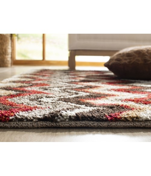 Safavieh Tahoe Beige / Brown TAH477 4 ft. X 6 ft. Rectangle Rug