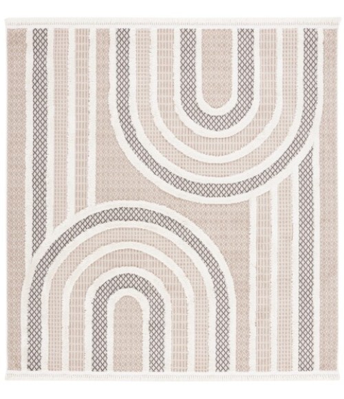 Safavieh Urban Beige / Ivory URB210 6 ft. 7 in. X 6 ft. 7 in. Square Rug