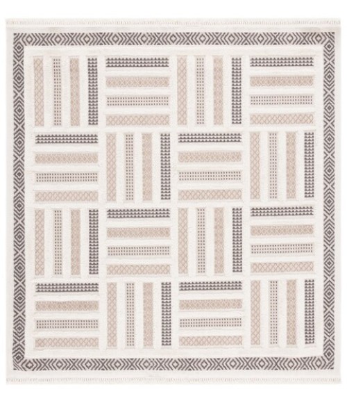 Safavieh Urban Beige / Ivory URB212 6 ft. 7 in. X 6 ft. 7 in. Square Rug
