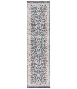 Safavieh Vivaldi Blue / Ivory VIV516 2 ft. 2 in. X 8 ft. Runner Rug
