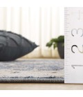 Safavieh Vivaldi Blue / Ivory VIV516 6 ft. 7 in. X 6 ft. 7 in. Round Rug