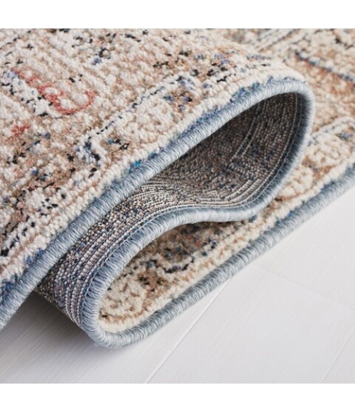 Safavieh Vivaldi Blue / Ivory VIV546 2 ft. 2 in. X 8 ft. Runner Rug