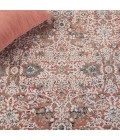 Safavieh Vivaldi Navy / Rust Rug VIV562 6 ft. 7 in. X 6 ft. 7 in. Round - Rugs Town Safavieh Vivaldi Navy / Rust VIV562 6 ft. 7 in. X 6 ft. 7 in. Round Rug