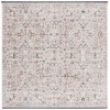 Safavieh Vivaldi Beige / Blue Rust VIV568 6 ft. 7 in. X 6 ft. 7 in. Square Rug