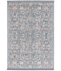 Safavieh Vivaldi Light Blue / Ivory VIV568 6 ft. 7 in. X 6 ft. 7 in. Round Rug