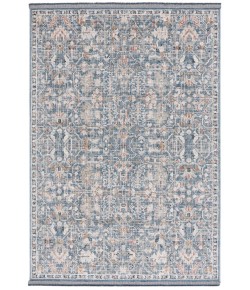 Safavieh Vivaldi Light Blue / Ivory VIV568 6 ft. 7 in. X 6 ft. 7 in. Round Rug