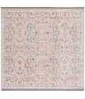 Safavieh Vivaldi Rust / Ivory VIV568 6 ft. 7 in. X 6 ft. 7 in. Square Rug