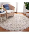 Safavieh Vivaldi Ivory / Light Olive VIV595 6 ft. 7 in. X 6 ft. 7 in. Round Rug