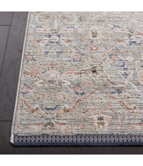 Safavieh Vivaldi Ivory / Navy VIV596 4 ft. X 6 ft. Rectangle Rug