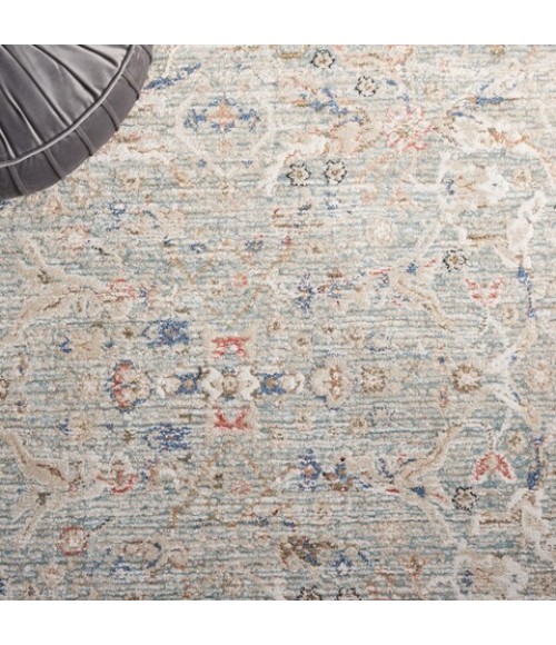 Safavieh Vivaldi Ivory / Navy VIV596 4 ft. X 6 ft. Rectangle Rug