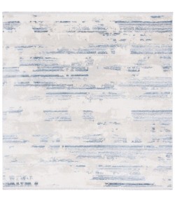 Safavieh Whisper Grey / Blue Ivory WHS542 6 ft. 7 in. X 6 ft. 7 in. Square Rug