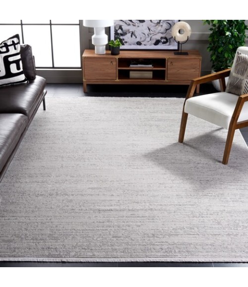 Safavieh Whisper Grey / Dark Grey Rug WHS556 6 ft. 7 in. X 6 ft. 7 in. Square - Rugs Town Safavieh Whisper Grey / Dark Grey WHS556 6 ft. 7 in. X 6 ft. 7 in. Square Rug