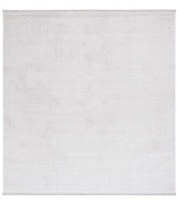 Safavieh Whisper Light Grey / Ivory WHS568 6 ft. 7 in. X 6 ft. 7 in. Square Rug