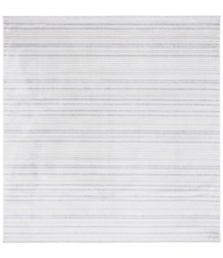Safavieh Whisper Light Grey / Ivory WHS588 6 ft. 7 in. X 6 ft. 7 in. Square Rug