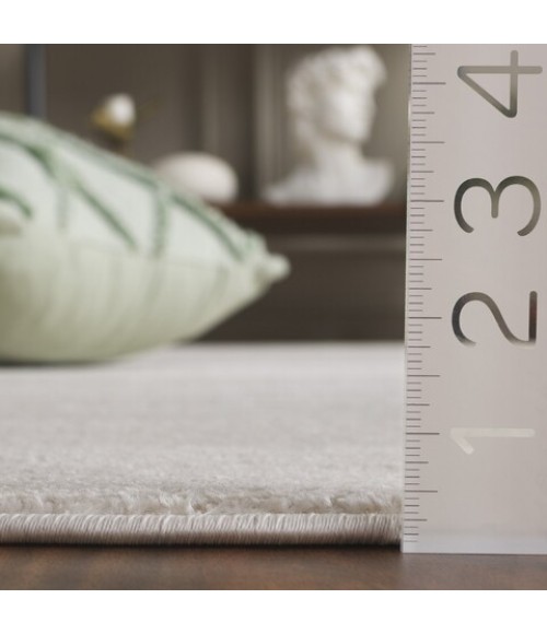 Safavieh Whisper Beige / Dark Beige WHS810 6 ft. 7 in. X 6 ft. 7 in. Square Rug