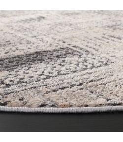 Safavieh Whisper Grey / Light Grey WHS812 6 ft. 7 in. X 6 ft. 7 in. Round Rug