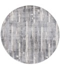 Safavieh Whisper Grey / Light Grey WHS816 6 ft. 7 in. X 6 ft. 7 in. Round Rug