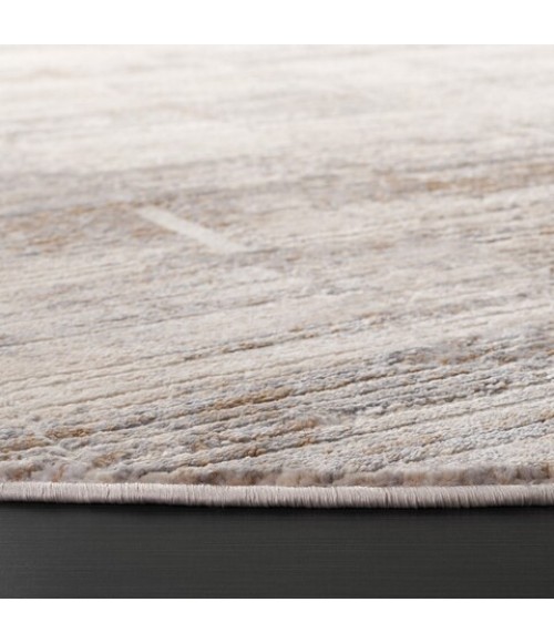 Safavieh Whisper Beige / Light Beige WHS822 6 ft. 7 in. X 6 ft. 7 in. Round Rug