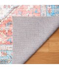 Safavieh Washable Printed Rug Turquoise / Red Rug WPR322 4 ft. X 6 ft. Rectangle - Rugs Town Safavieh Washable Printed Rug Turquoise / Red WPR322 4 ft. X 6 ft. Rectangle Rug