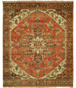Shalom Brothers Jules Serapi JS754 Brick 8'0"x10'0" - Rectangular