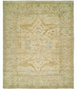 Shalom Brothers Oushak OU29 Beige 9 ft. 0 X 12 ft. 0 Rectangle