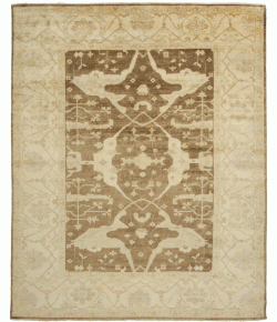 Shalom Brothers Oushak OU52 Brown 3'0"x12'0" - Runner