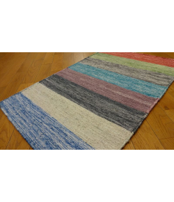 Shalom Brothers Durham Kilim DK-1 Multi 8'0"x10'0" - Rectangular