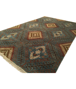 Shalom Brothers Tuscon TU62 Blue 8'0"x10'0" - Rectangular