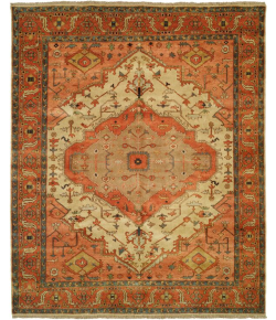 Shalom Brothers Jules Serapi JS954 Salmon 8'0"x10'0" - Rectangular
