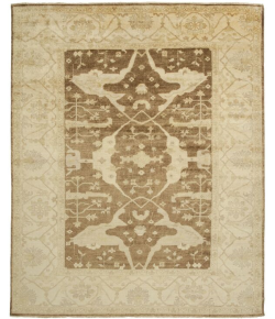 Shalom Brothers Oushak OU52 Brown 3'0"x12'0" - Runner