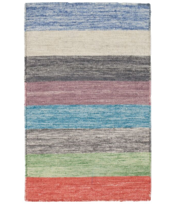 Shalom Brothers Durham Kilim DK-1 Multi 8'0"x10'0" - Rectangular